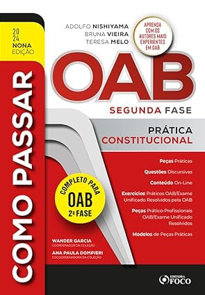 Como Passar Na Oab 2ª Fase - Pratica Constitucional - 9ª Ed - 2024