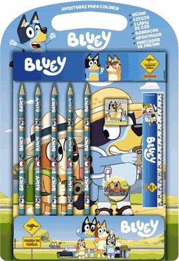 Bluey Aventuras Para Colorir
