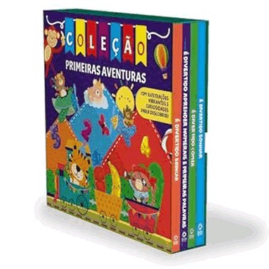 Colecao Primeiras Aventuras - Box Com 4 Livrinhos Colecao Primeiras Aventuras - Box Com 4 Livrinhos