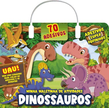 Dinossauros Minha Maletinha De Atividades
