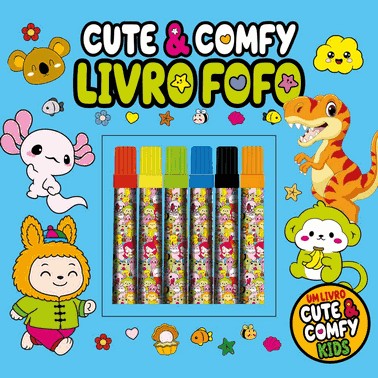 Cute e Comfy Kids - Livro Fofo