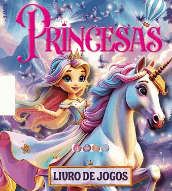 Princesas - Livro De Jogos