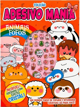 Coleção Adesivo Mania - Animais Fofos