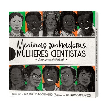 Box - Meninas Sonhadoras, Mulheres Cientistas - Sustentabilidade Box - Meninas Sonhadoras, Mulheres Cientistas - Sustentabilidade