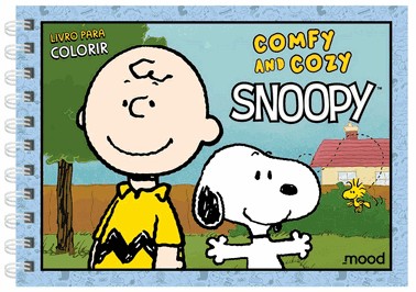 Snoopy - Comfy And Cozy - Livro De Colorir
