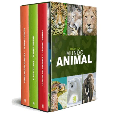 Biblioteca Mundo Animal - Box Com 3 Livros