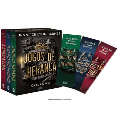 Box - Jogos De Heranca + Brindes (Marcadores)