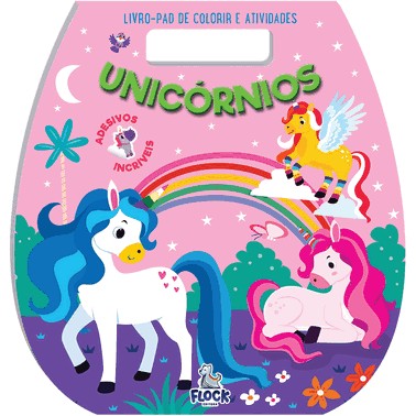 Livro-Pad De Colorir E Atividades: Unicornios
