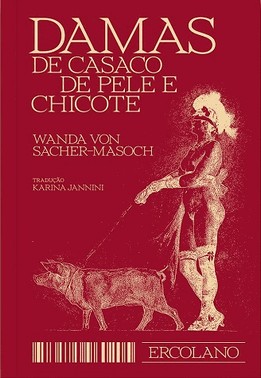 Damas De Casaco De Pele E Chicote