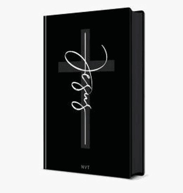 Biblia Sagrada Jesus Preta - Nvt