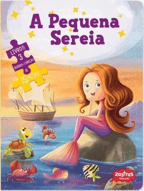 A Pequena Sereia: Livro Com Quebra Cabeca