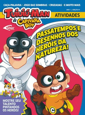 Heróis Da Natureza Para Colorir