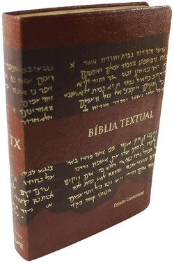 Biblia Textual - Luxo Marrom