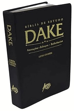 Biblia De Estudo Dake - Preta Biblia De Estudo Dake - Preta