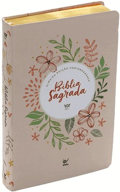 Biblia Aec - Letra Grande - Capa Pu- Salmao