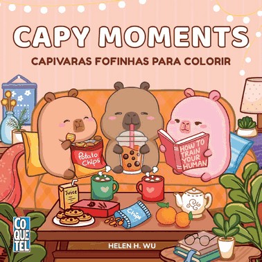 Capy Moments: Capivaras Fofinhas Para Colorir