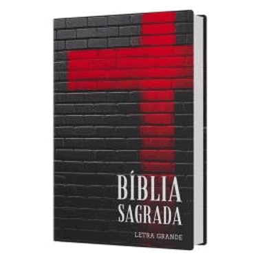 Biblia Sagrada Nvi - Letra Grande - Cruz De Jesus