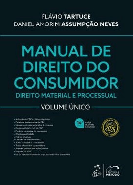 Manual De Direito Do Consumidor - Vol. Unico - 14 Edicao 2025