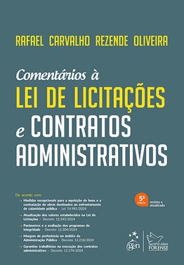 Comentarios A Lei De Licitacoes E Contratos Administrativos - 05Ed/25