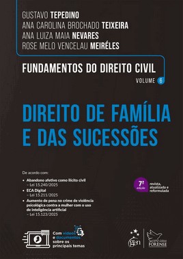 Fundamentos Do Direito Civil - Direito De Familia E Das Sucessoes - Vol.6 - 7 Edicao 2026