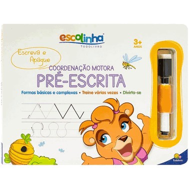 Escolinha Escreva E Apague Ii: Coordenacao Motora - Pre-Escrita