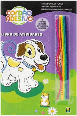 Cordao Adesivo - Livro De Atividades: Roxo