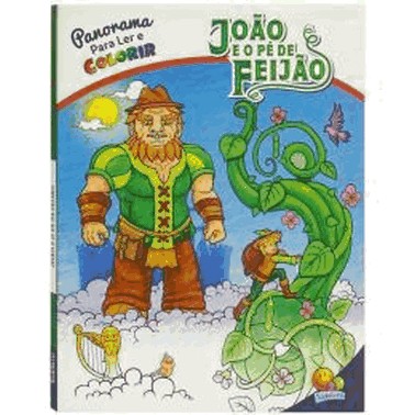 Panorama Para Ler E Colorir - Joao E O Pe De Feijao