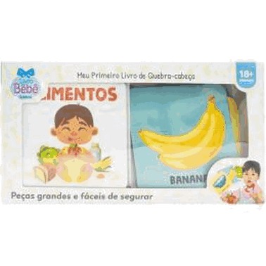 Meu Primeiro Livro De Quebra-Cabeca - Alimentos