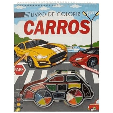 Incriveis Veiculos - Livro De Colorir: Carros