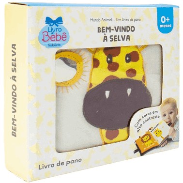 Mundo Animal - Um Livro De Pano: Bem-Vindo A Selva