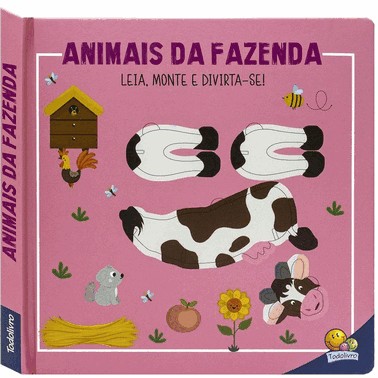 Leia, Monte E Divirta-Se! Animais Da Fazenda