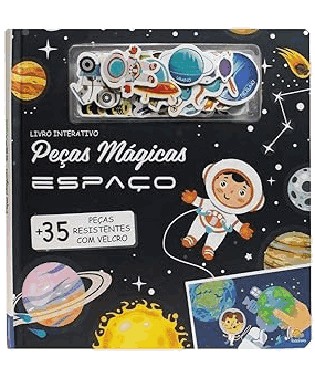 Pecas Magicas - Um Livro Com Velcro: Espaco