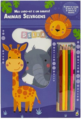 Meu Livro-Kit e Um Barato! - Animais Selvagens