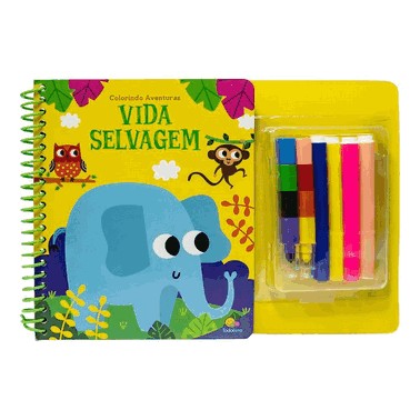 Colorindo Aventuras - Vida Selvagem