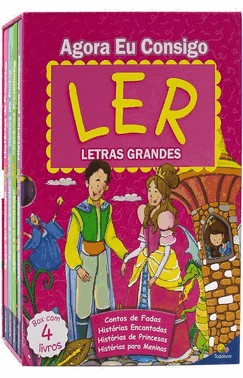 Box - Agora Eu Consigo Ler Ii - (Rosa)
