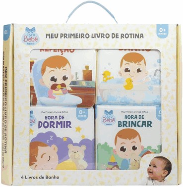 Meu Primeiro Livro De Rotina - Box C/ 4 Und