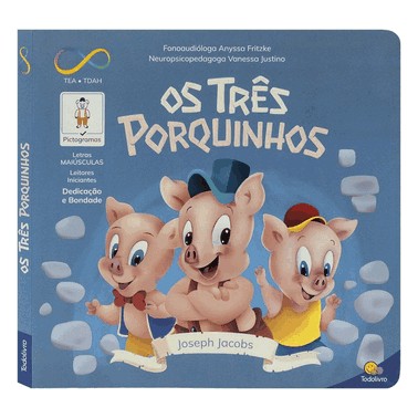 Neurodiversidade Clássicos - Os Três Porquinhos