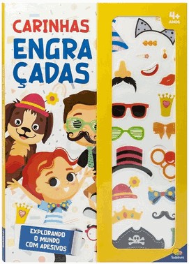 Explorando O Mundo Com Adesivos - Carinhas Engracadas