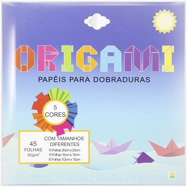 Origami - Papéis Para Dobradura (45 Folhas) VU