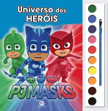 Aquarela - Pjmasks - Universo Dos Herois