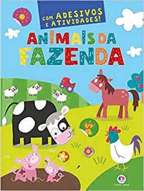 Com Adesivos E Atividades! - Animais Da Fazenda