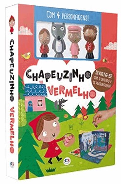 Chapeuzinho Vermelho - Com Cenario E 4 Personagens