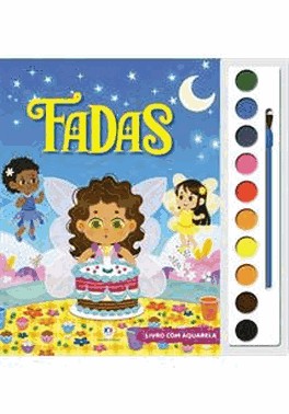 Livro Com Aquarela - Fadas