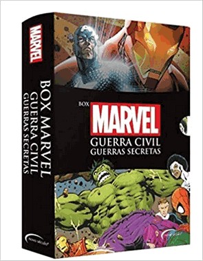 Box Marvel Guerra Civil - Guerras Secretas