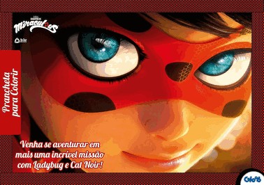 Miraculous - Prancheta Para Colorir