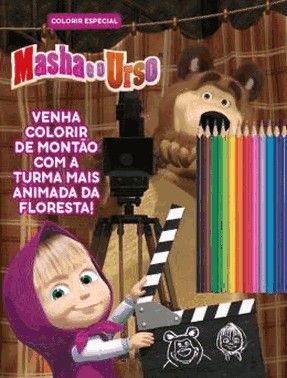 Masha E O Urso Colorir Especial