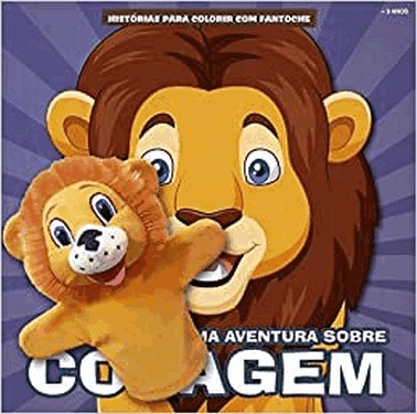 Historias Para Colorir Com Fantoche - Leao