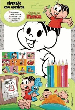 Turma Da Monica - Diversao Com Adesivos