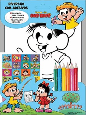 Turma Da Monica - Diversao Com Adesivos - Turma Do Chico Bento