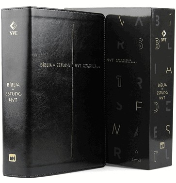 Biblia De Estudo Nvt (Nova Versao Transformadora) Capa Preta